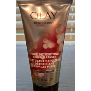 Olay Regenerist Pore Detoxifying Scrub Cleanser 5.0 fl oz Exfoliating Face Wash